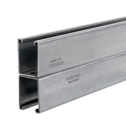 MPR-Systemschienen 41/124/2,5 H | 6640 mm | sendzimirverzinkt