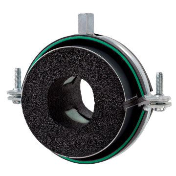 ISO-Schellen Typ H, M, T Typ T - Isolierstärke 32 - 45 mm | DÄMMGULAST® grün | 48,3 mm