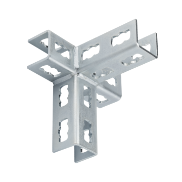 MPR-3D-Verbinder Typ S+ Mittelverbinder | verzinkt