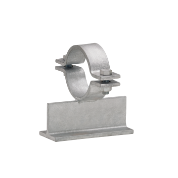 Rohrschlitten Typ TP-1 T-Profil 100 | 42,4 mm  | roh