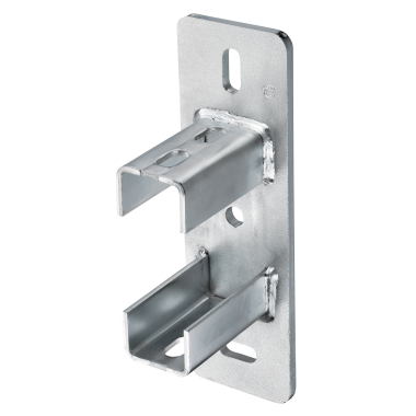 MPR-Sattelflansch 41/124 | längs | verzinkt | nicht vormontiert