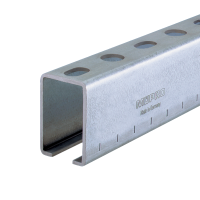 MPC-Systemschienen 39/52/2,5 | 6000 mm | verzinkt