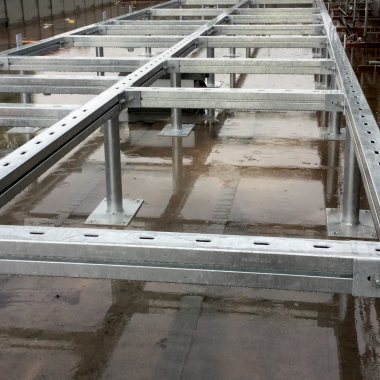 MPT-Montagesockel für Flachdachmontage MPT 240x240 + 240x240, D 114,3