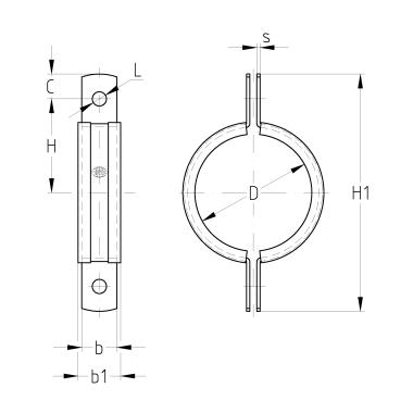 Rohrhalterung mit FuÃ�platte - Nestro - NESTRO Lufttechnik GmbH