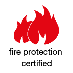 Fire protection certified